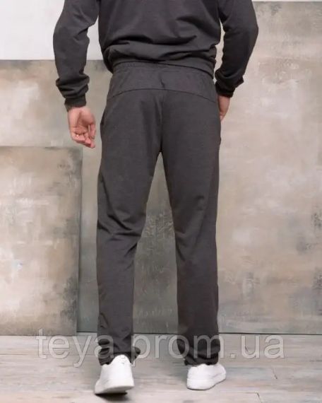 Спортивные штаны цвет темно-серый размеры S, L, XL, M, XXL, 3XL FI_004415 | Зображення 2