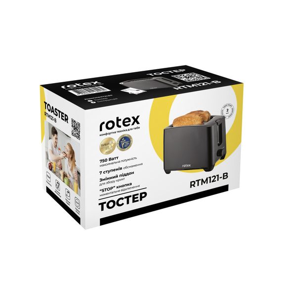 Тостер Rotex RTM121-B | Зображення 7