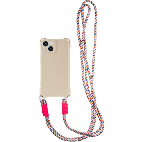 Чохол TPU CrossBody with straps для Apple iPhone 13 (6.1")