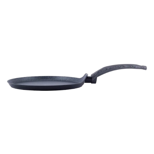 Сковорідка для млинців d24см алюміній а/п Black marble 4126 KAMILLE | Зображення 1