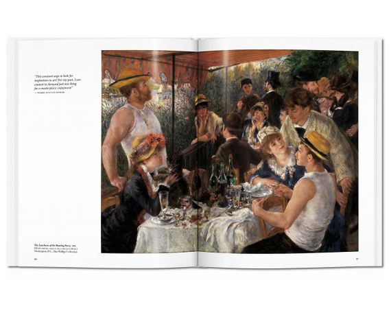 Книги про великих художників П'єр-Огюст Ренуар Renoir - Taschen живопис книги з історії мистецтва | Зображення 1