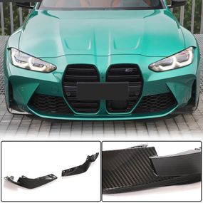Накладки на передній бампер Flap (для G80, Карбон) для BMW 3 серія G20/21 2018- рр