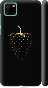Чохол на Huawei Y5p Чорна полуниця "3585m-1936-24368"