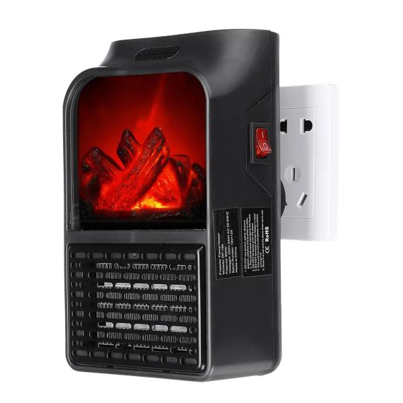 Тепловентилятор электрический Flame Heater | Дуйко для тепла | Электро дуйчик, HM-367 Ветродуйка обогреватель | Зображення 7