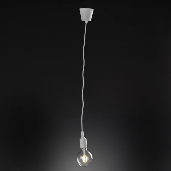 Люстра подвесная лофт для кухни E27 WH (HD-110S/1) | Зображення 3