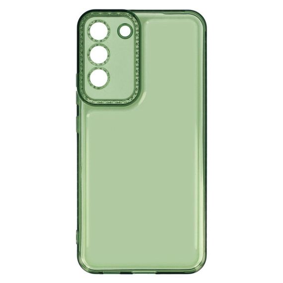 Чехол TPU Starfall Clear для Samsung Galaxy S22+ Зеленый