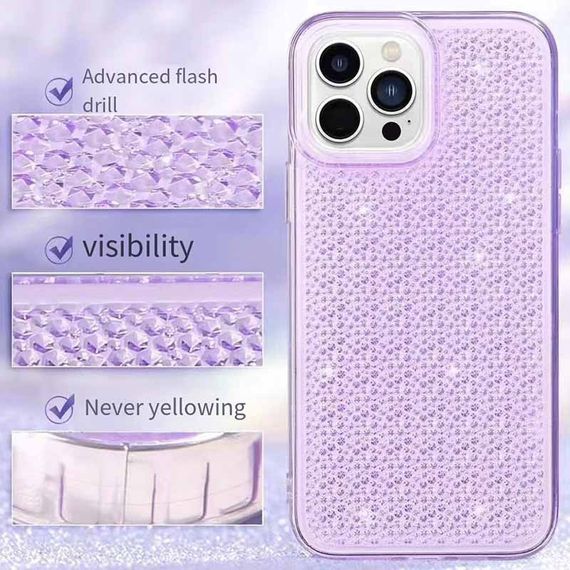 Чохол TPU Shine для Apple iPhone 12 Pro/12 (6.1") Purple | Зображення 1