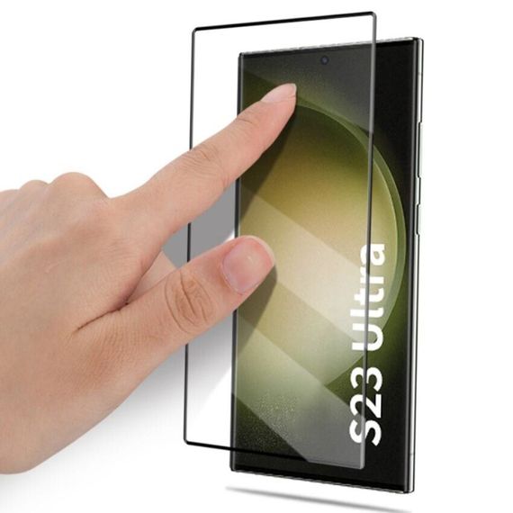 Захисне скло 2.5D на весь екран для Samsung Galaxy S23 Ultra | Зображення 1