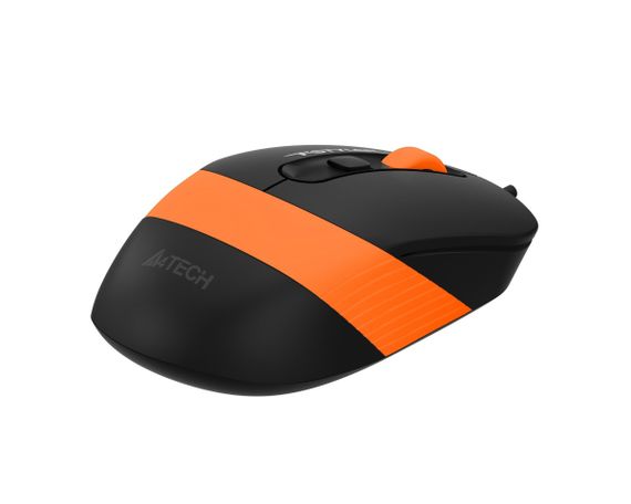 Миша комп'ютерна провідна A4Tech Fstyler FM10S Black/Orange оранжева | Зображення 6