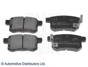 Колодки гальмівні дискові задні Honda (вир-во Blue Print) BLUE PRINT ADH24281 на HONDA ACCORD EURO VIII седан (CU)