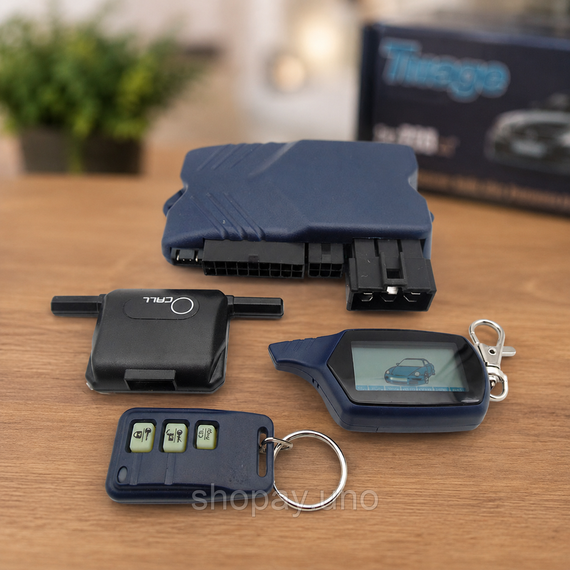 Автосигнализация CAR ALARM 2 WAY B9 / Двухсторонняя автомобильная сигнализация с автозапуском и интеллектуальным запуском | Зображення 3