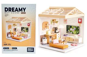 Конструктор-румбокс 8006 MINI HOUSE серії "Інтер'єр" – ВІТАЛЬНЯ (світло)