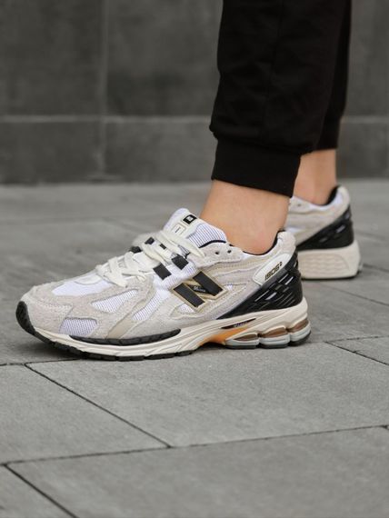 Кросівки New Balance весна літо колір білий, бежевий | Зображення 2