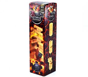 Розвиваюча настільна гра Дженга "EXTREME TOWER" XTW-01, 56 брусків