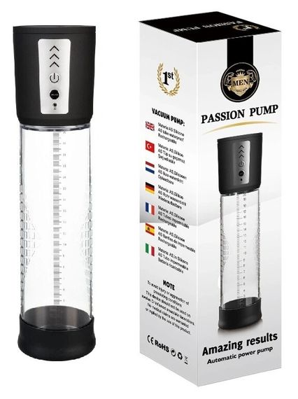 Вакуумна помпа CANWIN Passion Pump P058AU, автоматична, для посилення ерекції Sex Aura