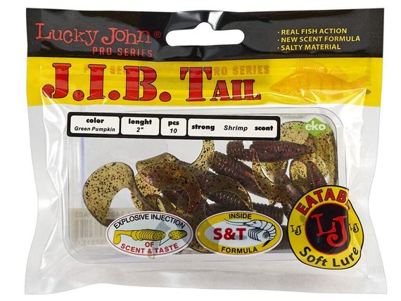 Твистер 2" LJ Лаки Джон J.I.B. Tail 122-PA03 | Зображення 1