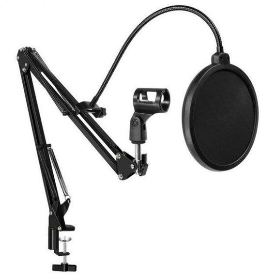 Студийный микрофон Music M-800U со стойкой и ветрозащитой | Зображення 4