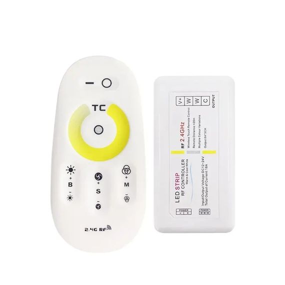 Димер ССT PROLUM TOUCH; 18А; Білий  і(з кріпленням)