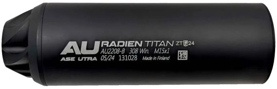 Глушник ASE UTRA Radien Titan Black .30 М15Х1