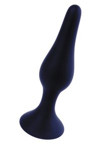 Анальна пробка B - Series HeavyFun Silicone, чорна, екстра велика