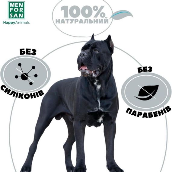 Menforsan Black Fur шампунь для собак із чорною шерстю, 5 л | Зображення 6