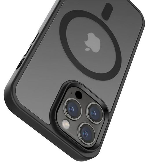 Чехол Ummi Colorful with MagSafe для Apple iPhone 13 Pro Max (6.7") Черный / Black | Зображення 3