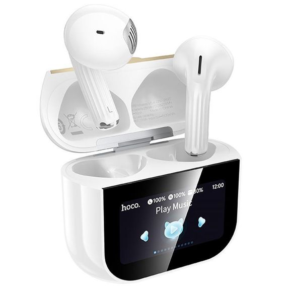 Беспроводные TWS наушники Hoco EW89 Kissa White | Зображення 2