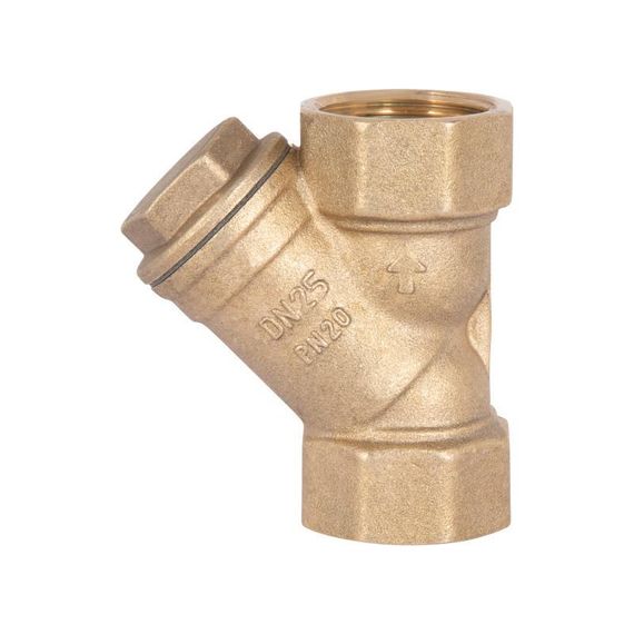 Фільтр косий Icma No50 грубого очищення 1" латунний