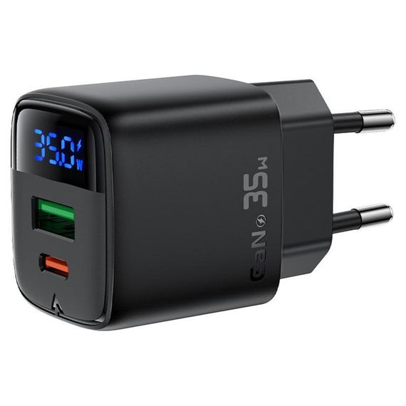 СЗУ Acefast A116 PD35W+QC3.0 GaN (1USB-A/1C) Black | Зображення 3