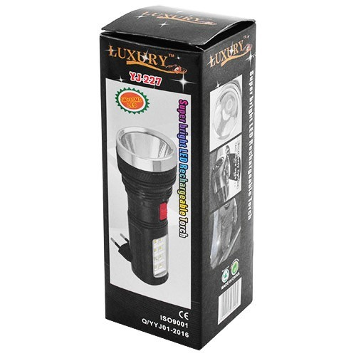Ручной фонарь светильник 220 В аккумуляторный 227, 1W + 8 LED | Зображення 1