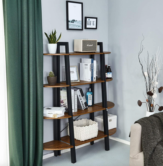 Етажерка Leobert Wooden кутова в стилі Loft | Зображення 3