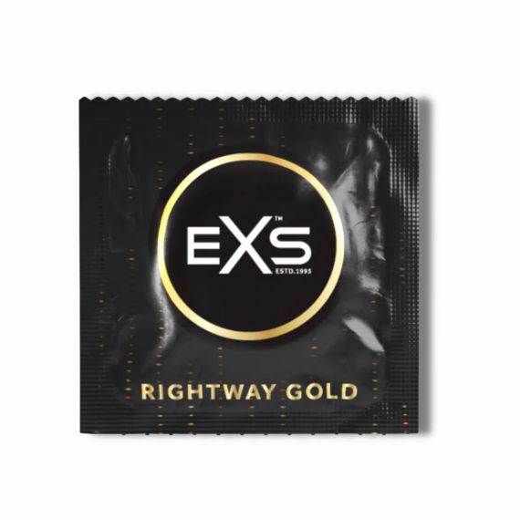 Презервативи - EXS Rightway Gold Condoms, 12 шт. Sex Aura | Зображення 4