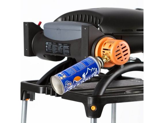КОМПЛЕКТ Портативний переносний газовий гриль O-GRILL 500, зелений + шланг в подарунок! Код: 013367 | Зображення 7