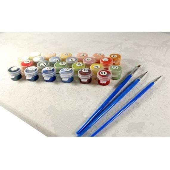 Картина за номерами. "Спробуй наздожени" 40 * 50см КНО4153 | Зображення 1