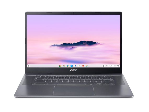 Ноутбук Acer Chromebook Plus CB515-2H 15' FHD IPS, Intel i5-1235U, 16GB, F512GB, UMA, ChromeOS, сірий (NX.KNUEU.004)