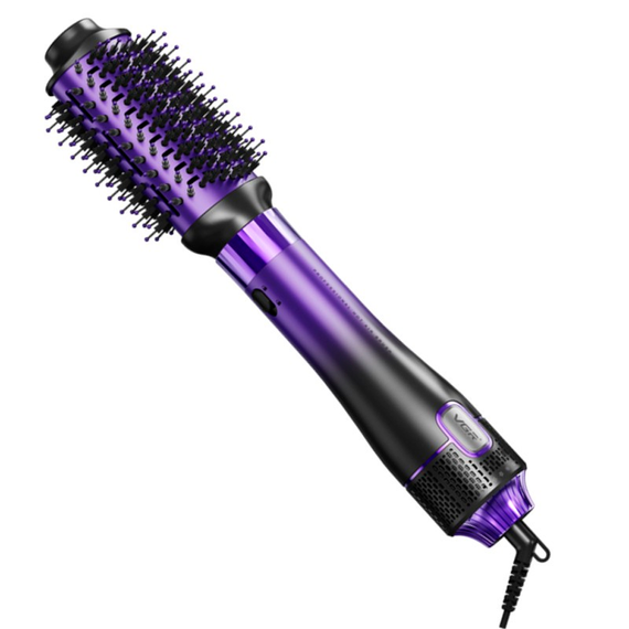 Фен-щетка стайлер VGR 8 в 1 V-488 PURPLE, 8 насадок, 4 режима | Зображення 1