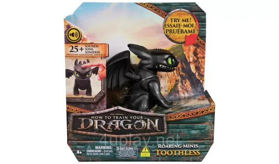 Інтерактивна іграшка Dreamworks Dragons Як приборкати дракона Рикаючий малюк Беззубик