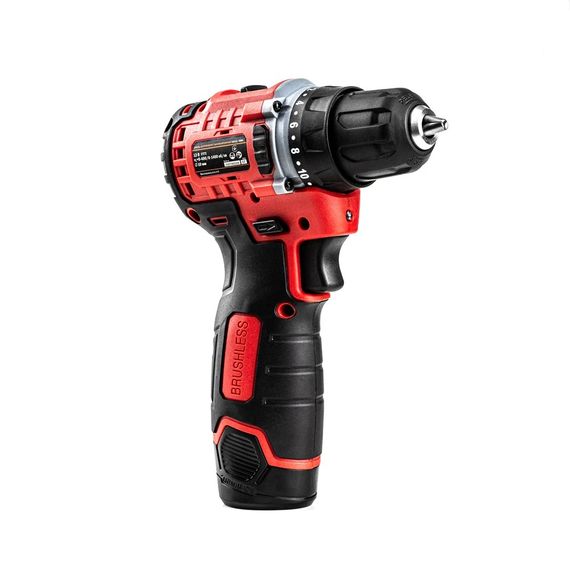 Шурупокрут акумуляторний GTM DS12/38BL (38 Нм, 0.8-10 мм, BL, 12 В) | Зображення 3