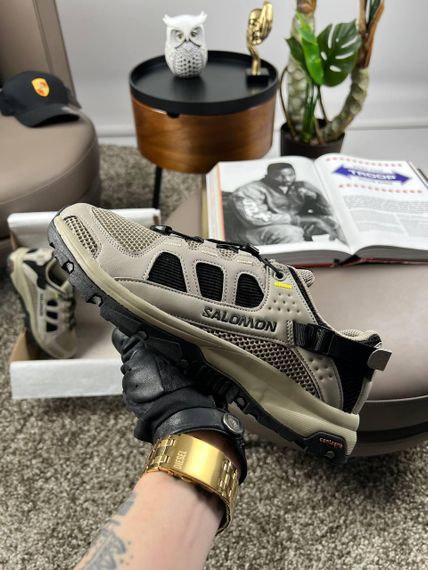 Кросівки Salomon Tech Amphib 5 Beige Black весна / літо / осінь A4032 44 28 см | Зображення 4