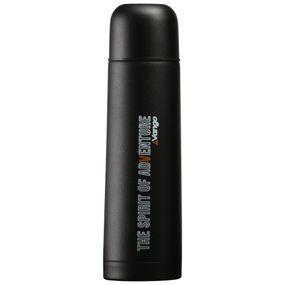 Термос стальний для горячих та холодних напоїв Vango Magma Flask 750ml Black Похідний питний термос для чаю