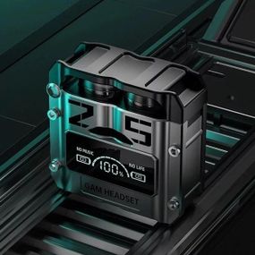 Беспроводные наушники M25, Bluetooth 5.3, механические армированные двойного DJ-165 режима игровые