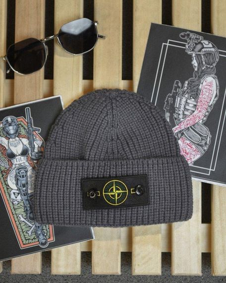 Шапка stone island graffit ВТ4725