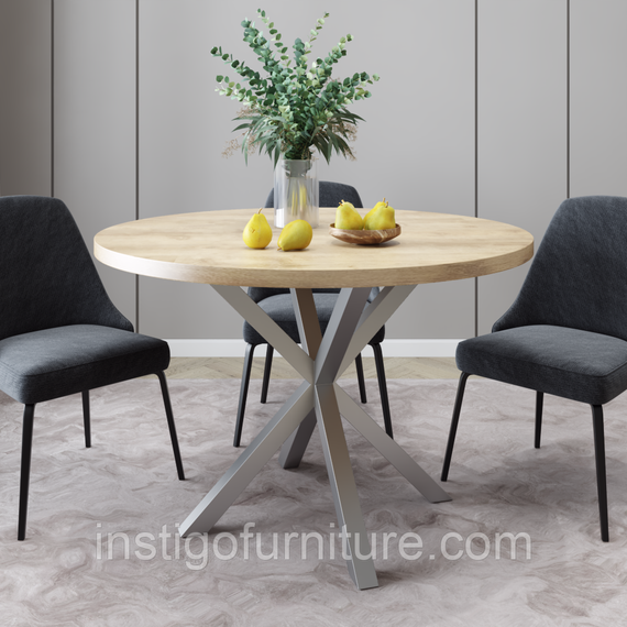 Каркас для стола из металла 750×750mm, H=730mm Серый
