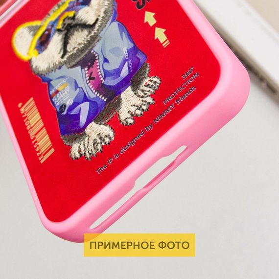 TPU+PC чехол Friends для Xiaomi Redmi 14C / Poco C75 Pink Dog | Зображення 6