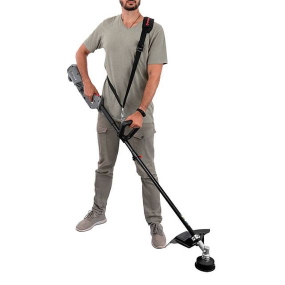 Тример електричний, 1200 Вт, 230 В, ~ 50 Гц, 7000 об./хв, плавний пуск, діаметр обертання диска/лескі 255/3801 | Зображення 5