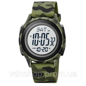 Чоловічі годинники з пластиковим ремінцем SKMEI 1893CMGN, Смарт-годинники для військових операцій QL-20