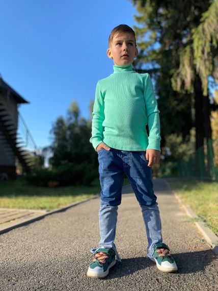 Водолазка дитяча Носи своє 104 Зелений (p-2963-101198) | Зображення 5