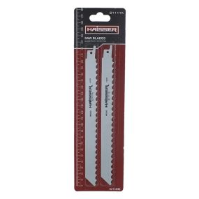 Шабельні полотна S 1111 K н-р 2шт (HS118025) HAISSER для шабельної пили, грубе дерево без цвяхів, дрова