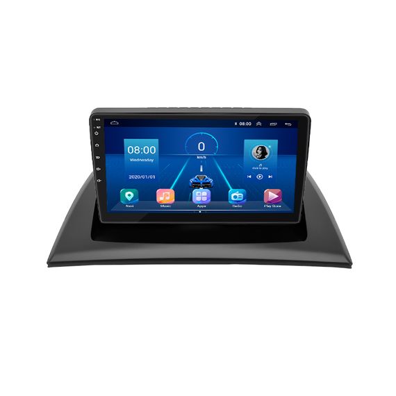 Штатна магнітола Lesko для BMW X3 I (E83) 2003-2006 екран 9" 6/128Gb 4G Wi-Fi GPS Top