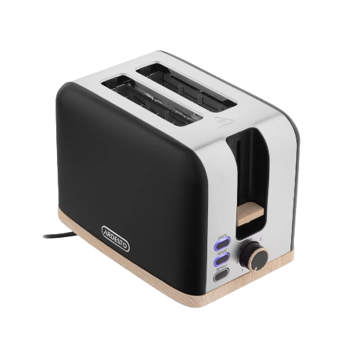 Тостер 800W чорний T-F420BWD Ardesto | Зображення 6
